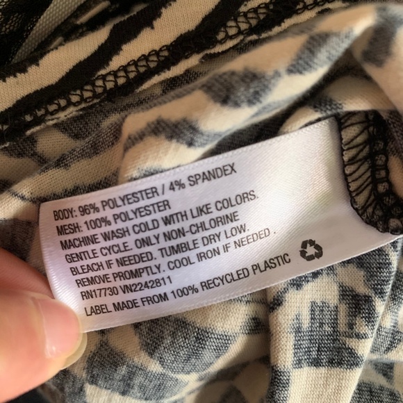 Xhilaration Black and White Dress Size Small L502 - Picture 5 of 5